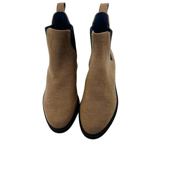 Rothy’s The Lug Boots Block Heel Bourbon Size 6 NWOB - Picture 4 of 8